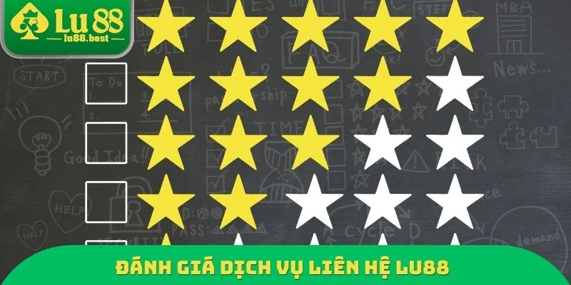 Đánh giá dịch vụ liên hệ LU88