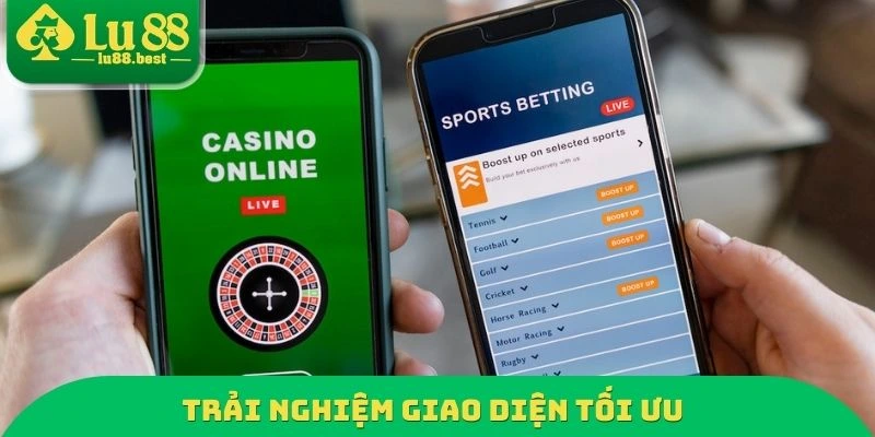 Trải nghiệm giao diện tối ưu